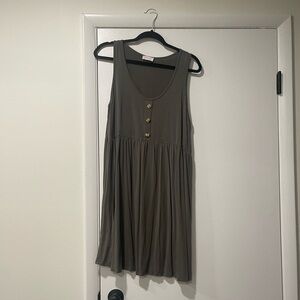 Pink Lily dress. Size XL. Color is olive green. SHIPS TOMORROW!